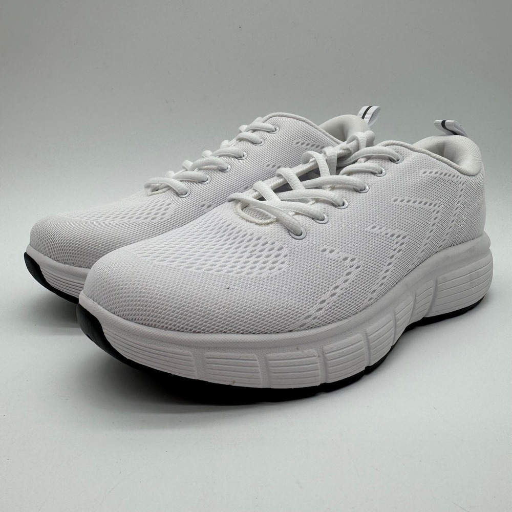 Kirkland Signature Comfort Walker White Walking Shoes Men's Size 8.5 New In Box